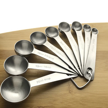 Load image into Gallery viewer, <b><span>Measuring Spoons </span></b><b><span>Baking Tools Stainless Steel Baking Scale Measuring Seasoning Spoons Spoon Set</span></b>